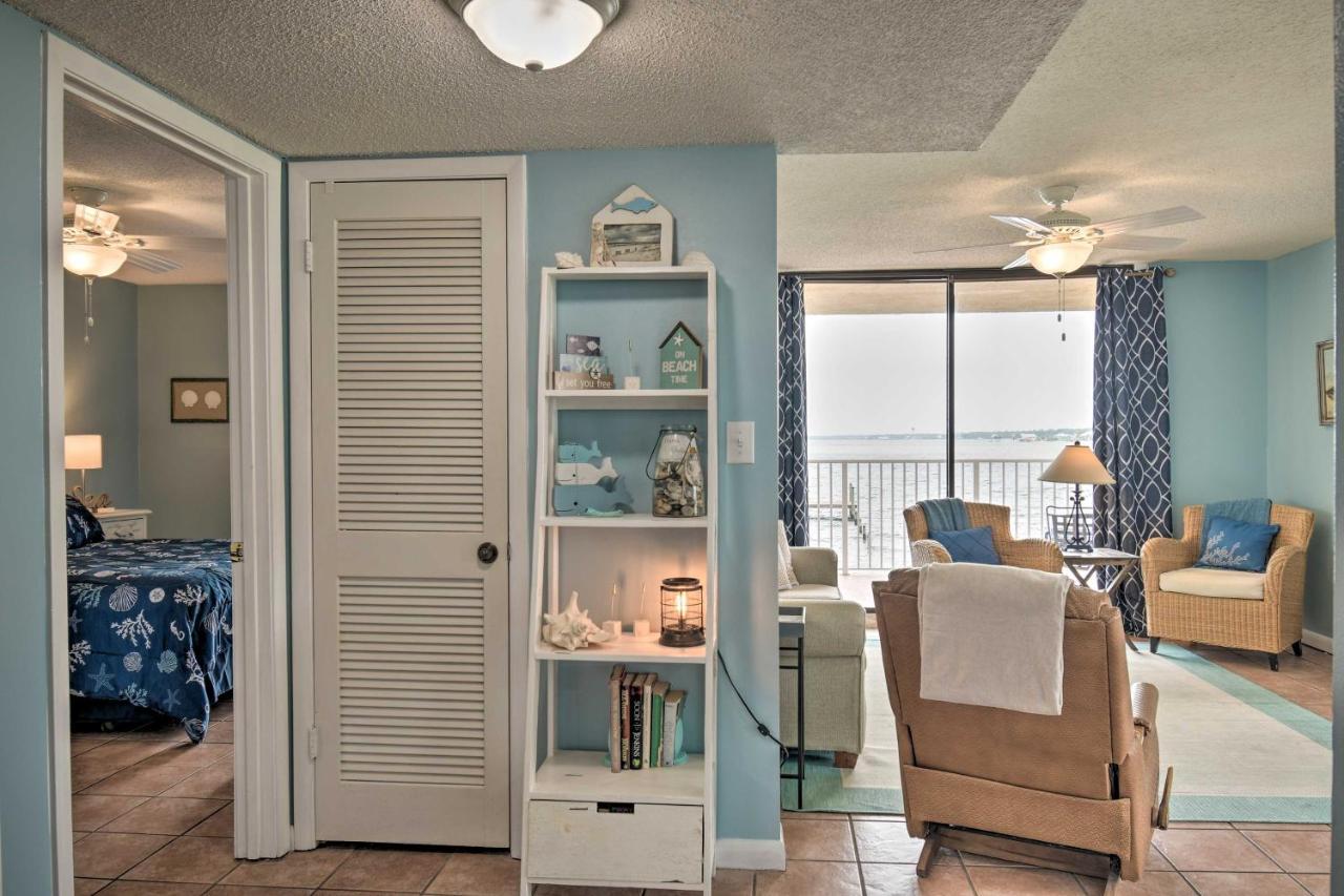 Waterfront Gulf Shores Condo With Patio, Pier And Pool Exterior foto
